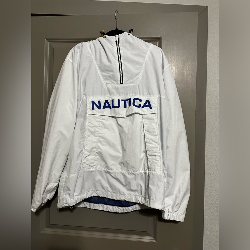 Rare Nautica Windbreaker/Rain Pullover